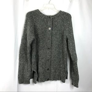 Kenar Button Back Grey Sweater Size XL K27